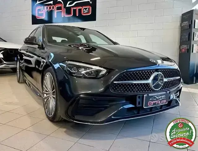 Begagnad Mercedes C220 Premium 200 HK (147 kW) 2022 Grå Sedan