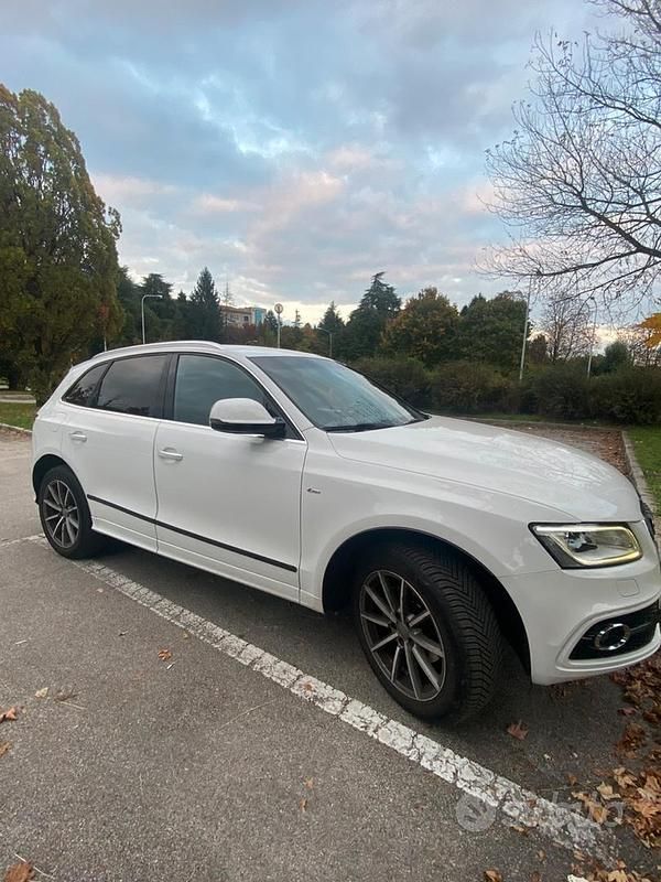 Usata Audi Q5 S-Line 190 CV (139 kW) 2016 Bianco SUV