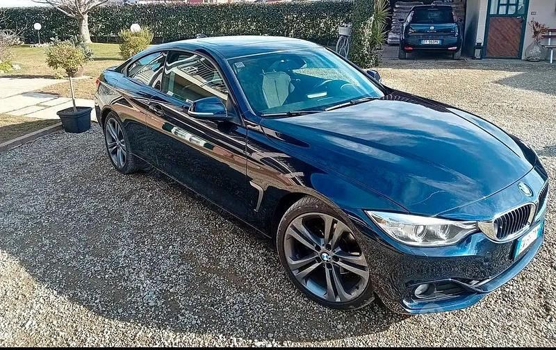 Usata BMW 420 184 CV (135 kW) 2014 Blu Berlina