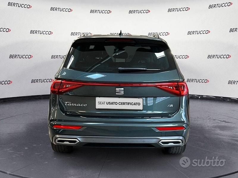 Usata Seat Tarraco FR 150 CV (110 kW) 2022 Verde SUV