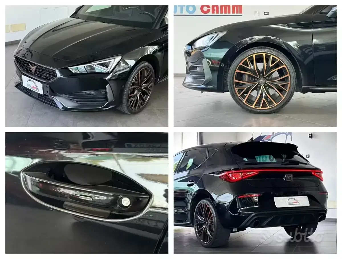 Usata Cupra Leon VZ 245 CV (180 kW) 2023 Nero Berlina