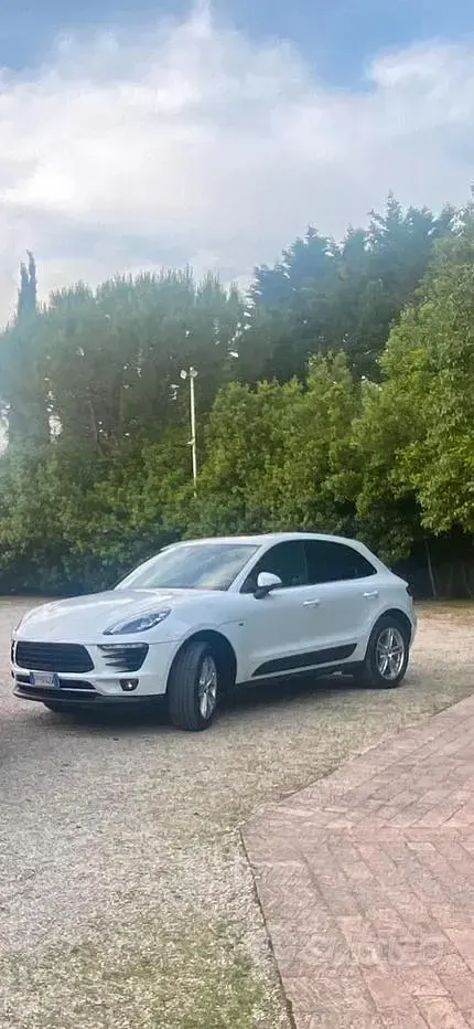 Usata Porsche Macan 245 CV (180 kW) 2018 Bianco SUV