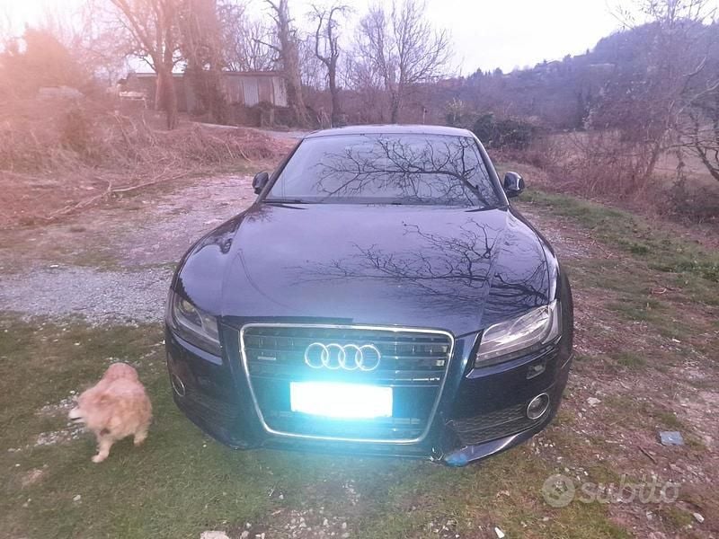 Usata Audi A5 239 CV (175 kW) 2007 Blu Coupé