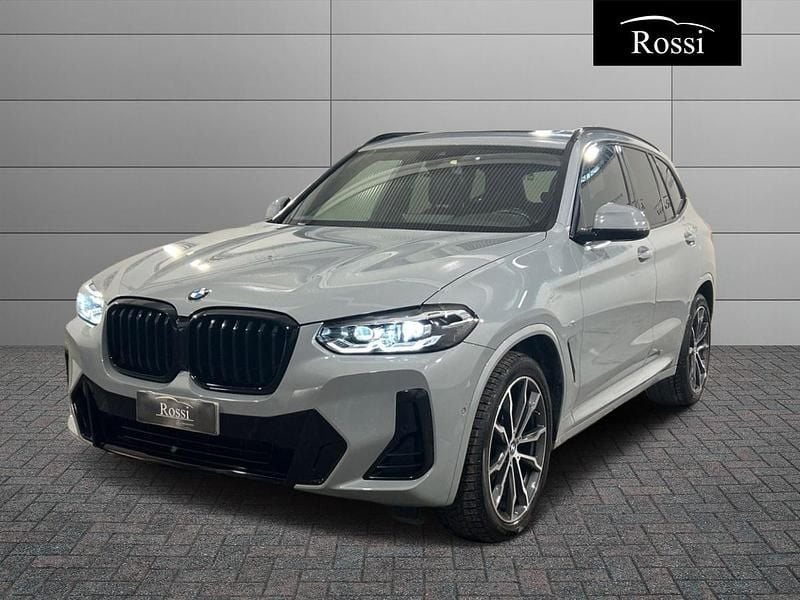 Usata BMW X3 M Sport 191 CV (140 kW) 2022 Grigio chiaro SUV
