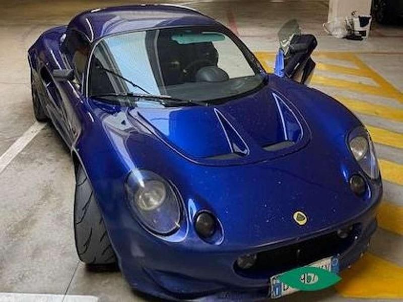 Usata Lotus Elise 121 CV (88 kW) 1997 Blu/azzurro Cabrio