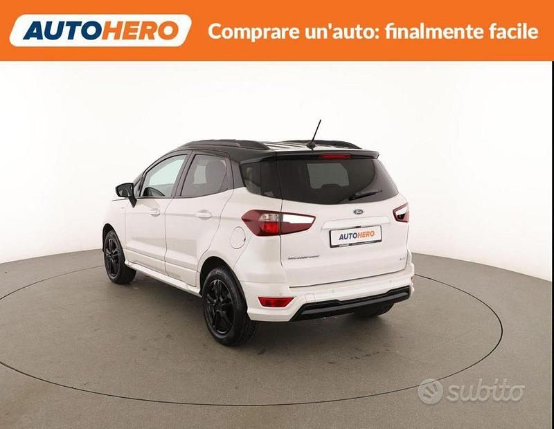Usata Ford Ecosport ST-Line 101 CV (74 kW) 2018 Bianco SUV