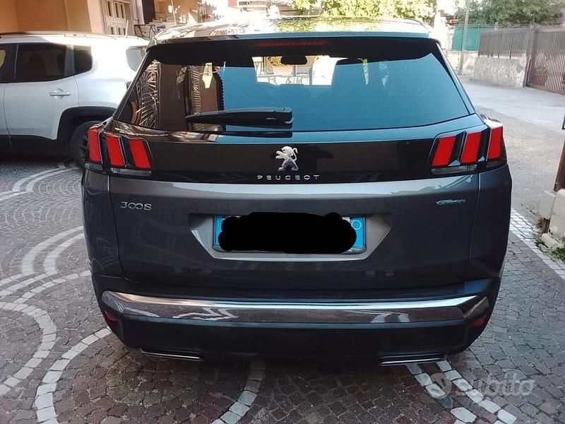 Usata Peugeot 3008 120 CV (88 kW) 2017 Grigio Berlina