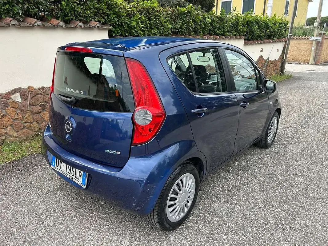 Usata Opel Agila Enjoy 60 CV (44 kW) 2010 Blu/azzurro Utilitaria