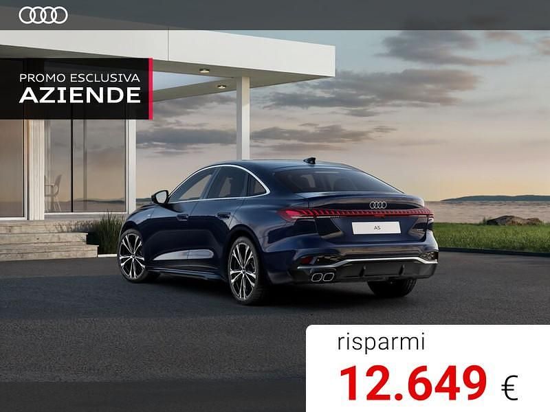 Nuova Audi A5 S-Line 204 CV (150 kW) 2025 Blu firmamento metallizzato Coupé