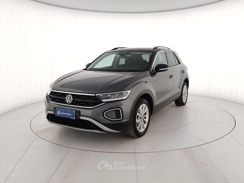 Grigio Usata 2022 VW T-Roc Life SUV | 24.200 € (Buon prezzo) - Immagine 1/4