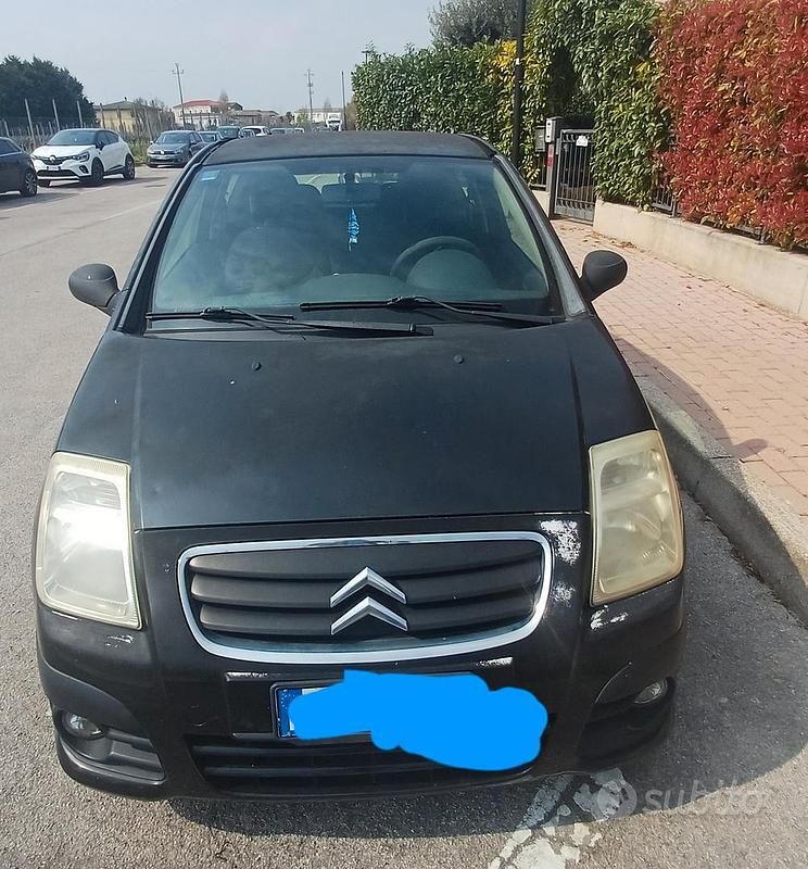 Usata Citroën C2 2008 Nero Utilitaria