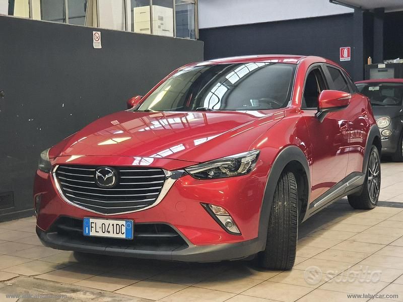 Usata Mazda CX-3 Exceed 105 CV (77 kW) 2017 Rosso SUV