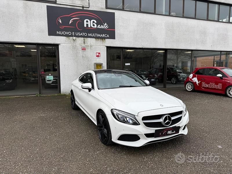 Usata Mercedes C250 204 CV (150 kW) 2016 Bianco Berlina