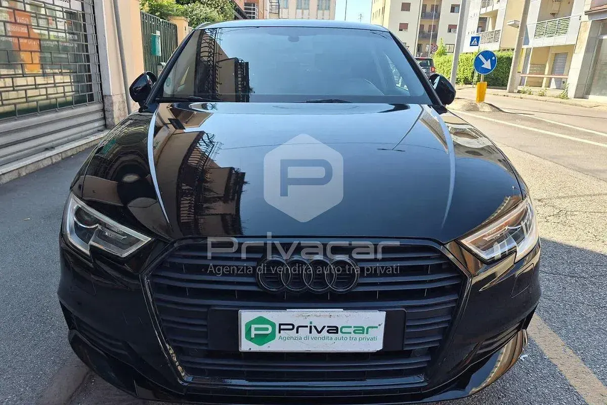 Usata Audi A3 130 CV (95 kW) 2019 Nero Berlina