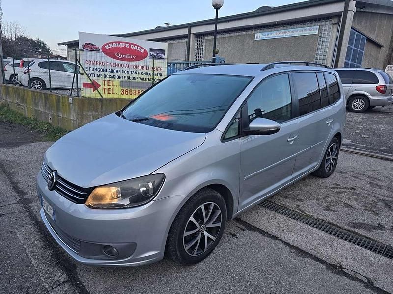 Usata VW Touran Comfortline 105 CV (77 kW) 2010 Argento Monovolume