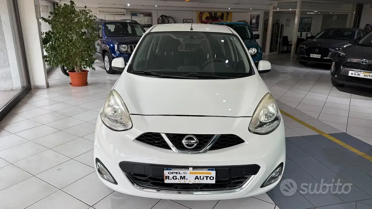 Usata Nissan Micra Acenta 80 CV (58 kW) 2017 Bianco Utilitaria