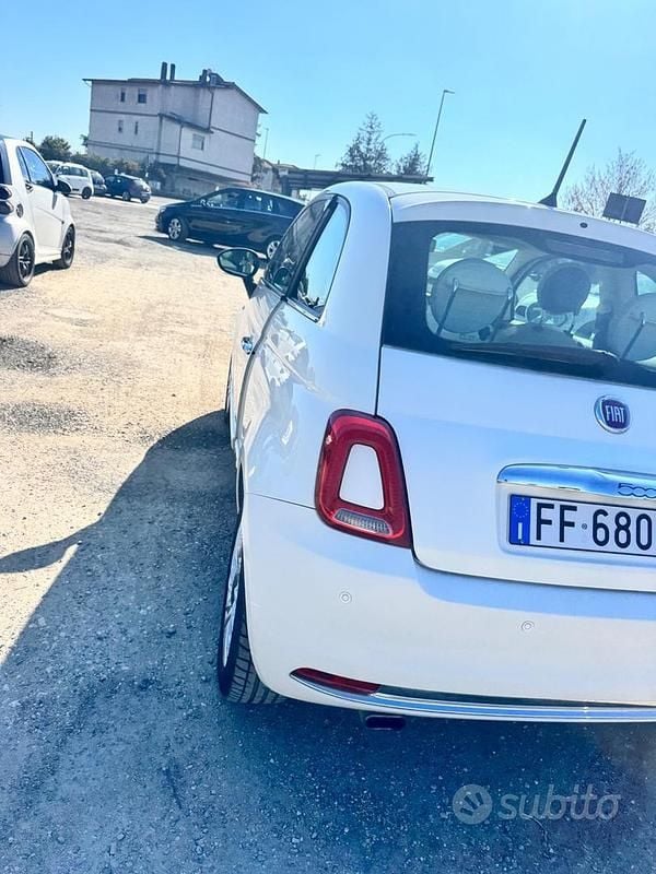 Usata Fiat 500 69 CV (50 kW) 2015 Bianco Berlina
