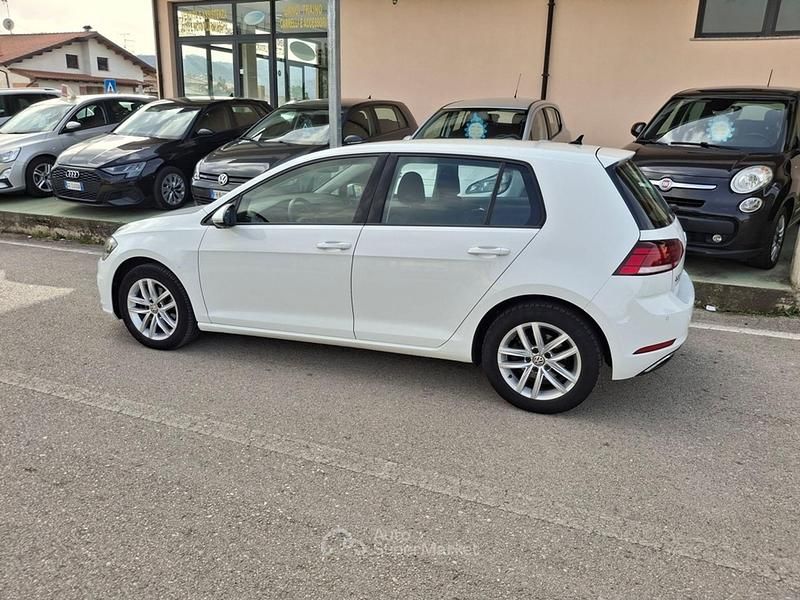 Usata VW Golf VII 150 CV (110 kW) 2019 Bianco Berlina