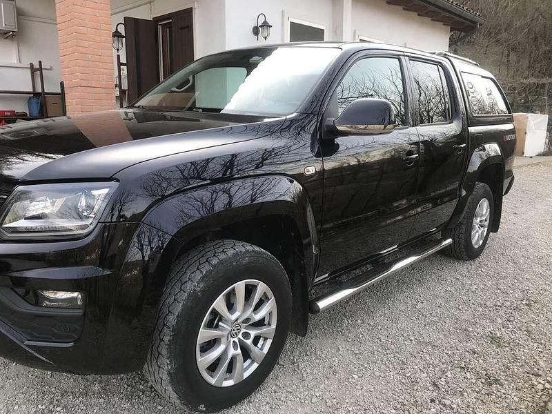 Usata VW Amarok Highline 204 CV (150 kW) 2018 Nero Pick-up