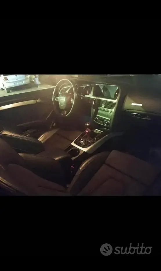 Usata Audi A5 S-Line 170 CV (125 kW) 2010 Nero Coupé