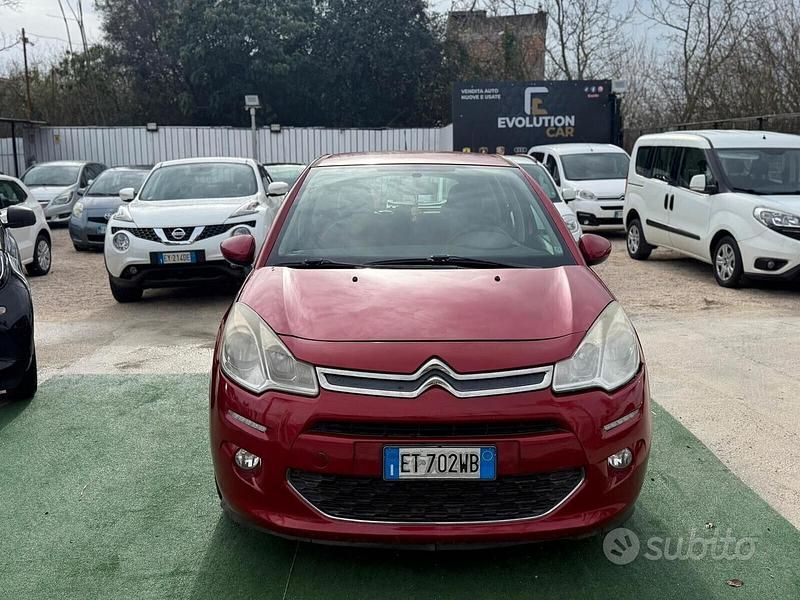 Usata Citroën C3 82 CV (60 kW) 2014 Rosso Berlina