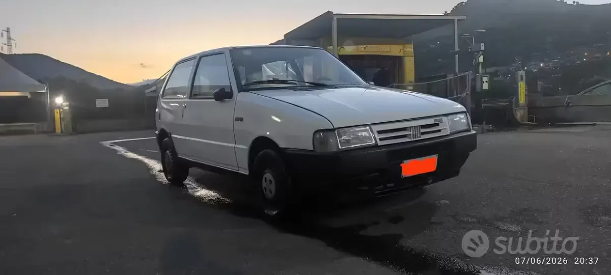 Usata Fiat Uno 1990 Bianco Utilitaria