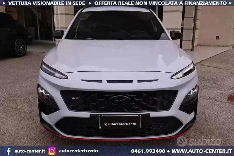 Usata Hyundai Kona N Performance 280 CV (205 kW) 2021 Blu/azzurro SUV
