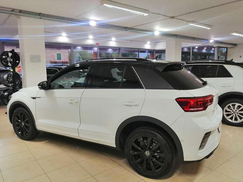 Usata VW T-Roc R 110 CV (80 kW) 2022 Pure white tetto nero SUV