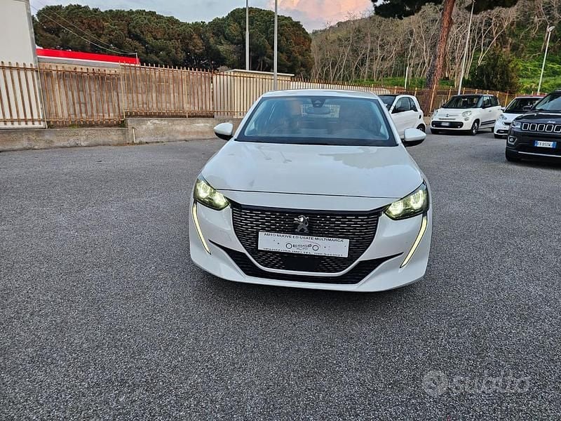 Usata Peugeot 208 Allure 100 kW (136 CV) 2020 Bianco Utilitaria
