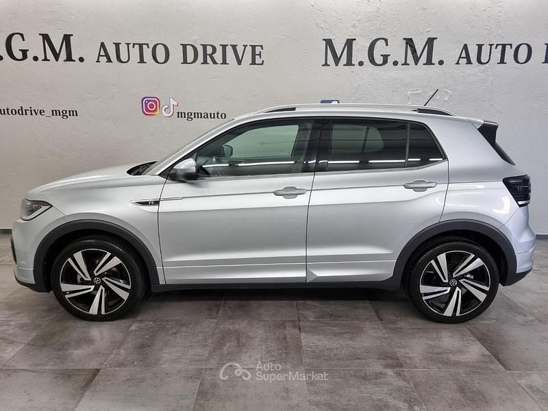 Usata VW T-Cross Advance 150 CV (110 kW) 2022 Argento SUV