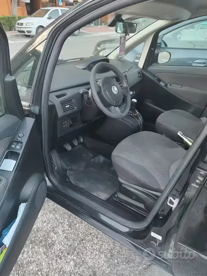 Usata Fiat Idea 95 CV (69 kW) 2012 Nero Monovolume