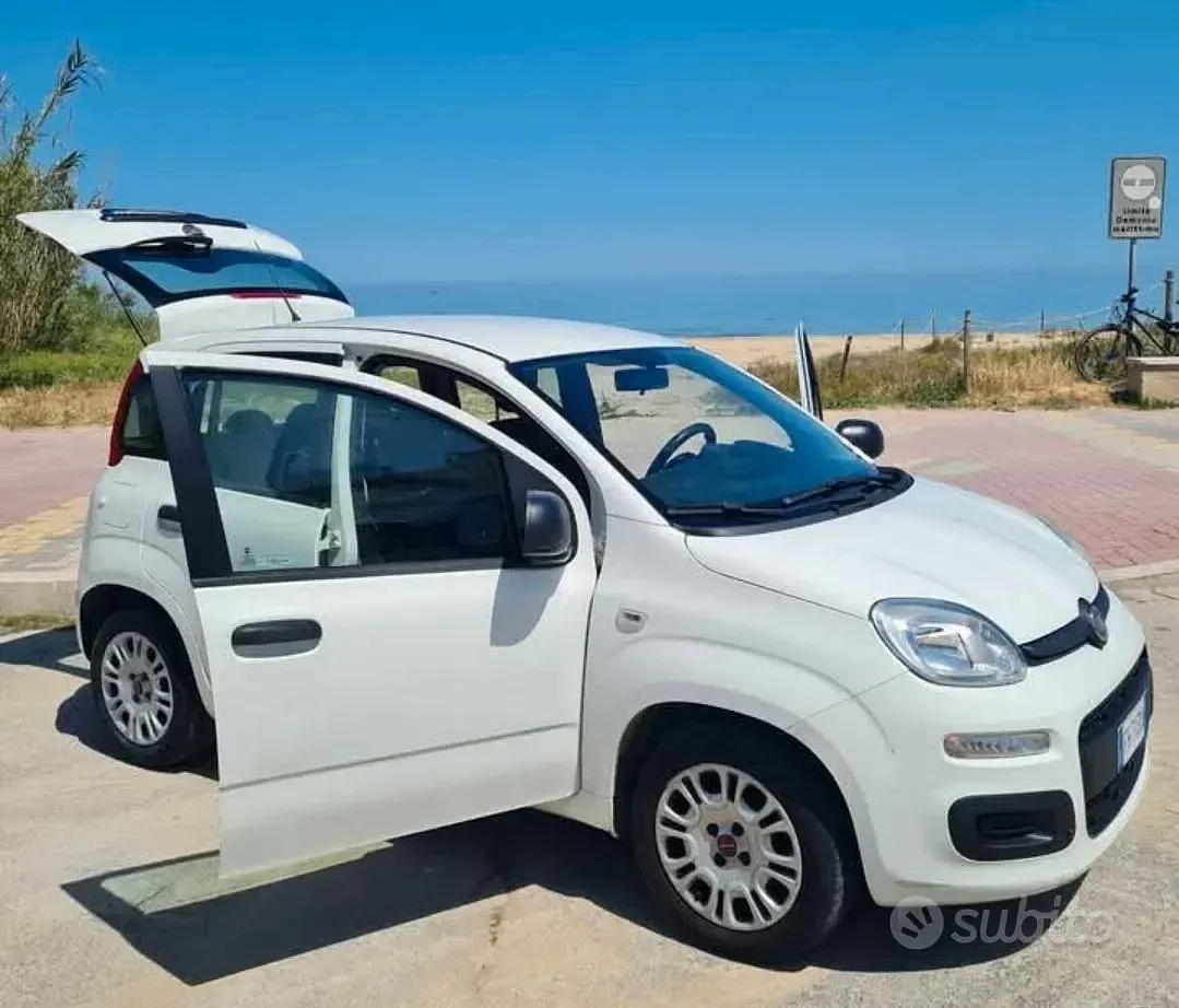 Usata Fiat Panda 75 CV (55 kW) 2017 Bianco Utilitaria