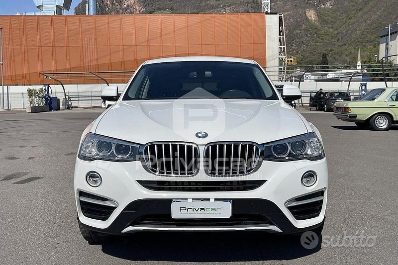 Usata BMW X4 Advantage 190 CV (139 kW) 2017 Bianco SUV