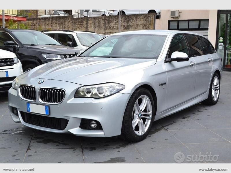 Argento Usata 2015 BMW 520 M Sport Station wagon | 15.900 € (Molto cara) - Immagine 1/4