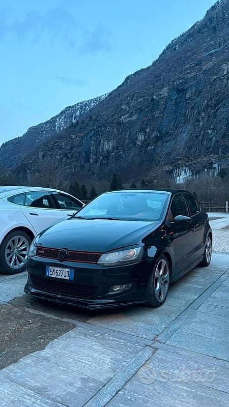 Usata VW Polo GTI 180 CV (132 kW) 2011 Nero Utilitaria