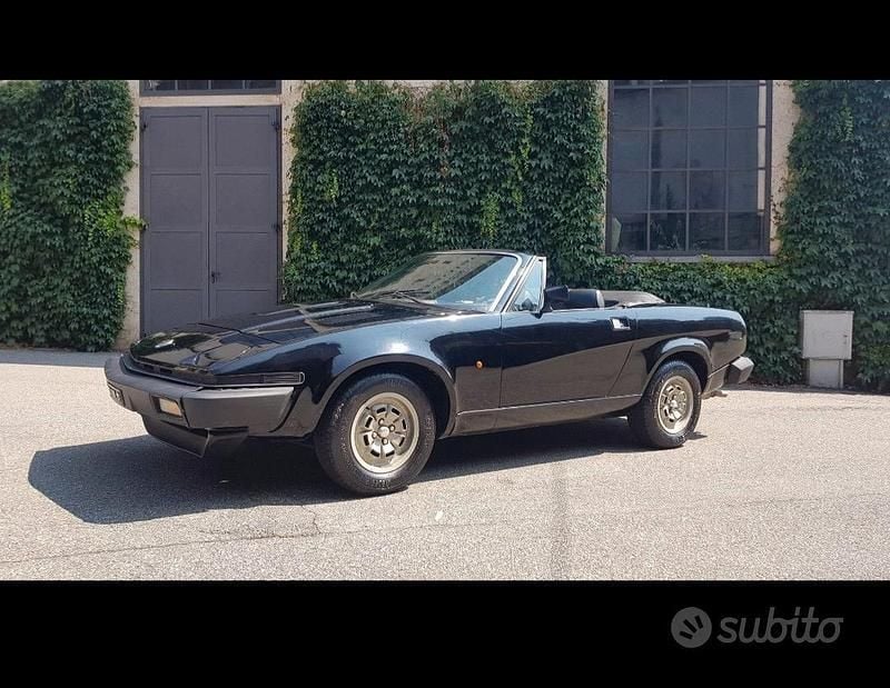 Usata Triumph TR7 1981 Nero Cabrio