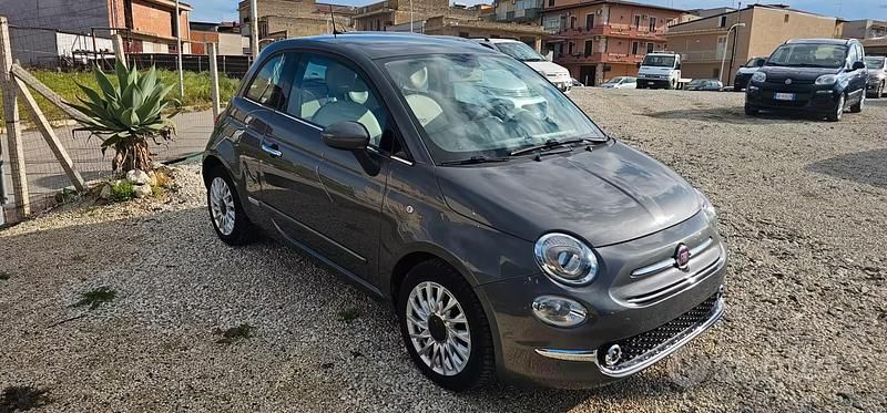 Usata Fiat 500 Lounge 69 CV (50 kW) 2017 Grigio Berlina