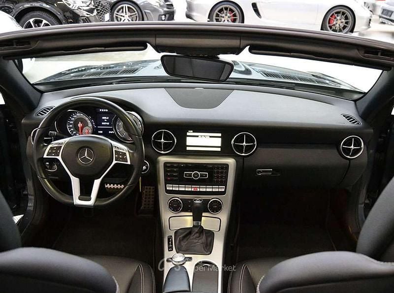 Occasion Mercedes SLK200 184 ch (135 kW) 2013 Gris Cabriolet