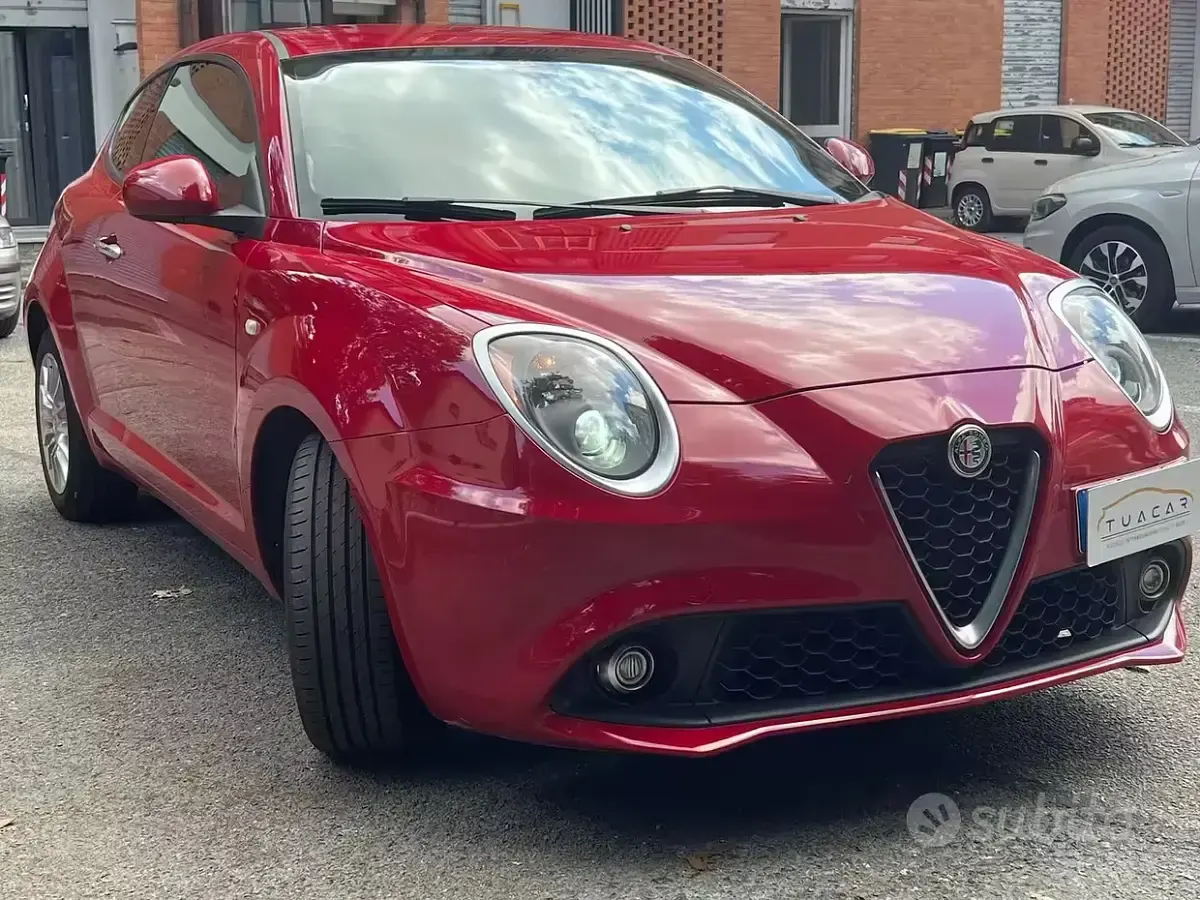 Usata Alfa Romeo MiTo 77 CV (56 kW) 2017 Rosso Utilitaria