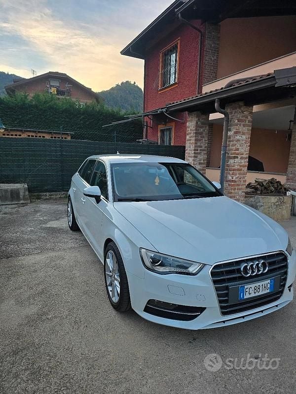 Usata Audi A3 150 CV (110 kW) 2016 Bianco Berlina