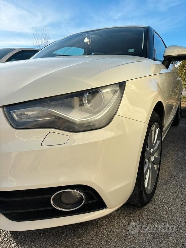 Usata Audi A1 2011 Bianco Utilitaria
