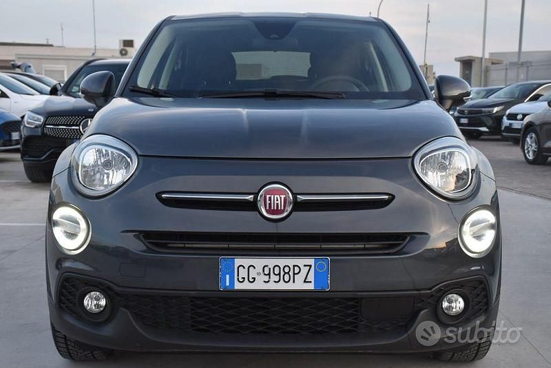 Usata Fiat 500X Connect 95 CV (69 kW) 2021 Grigio SUV