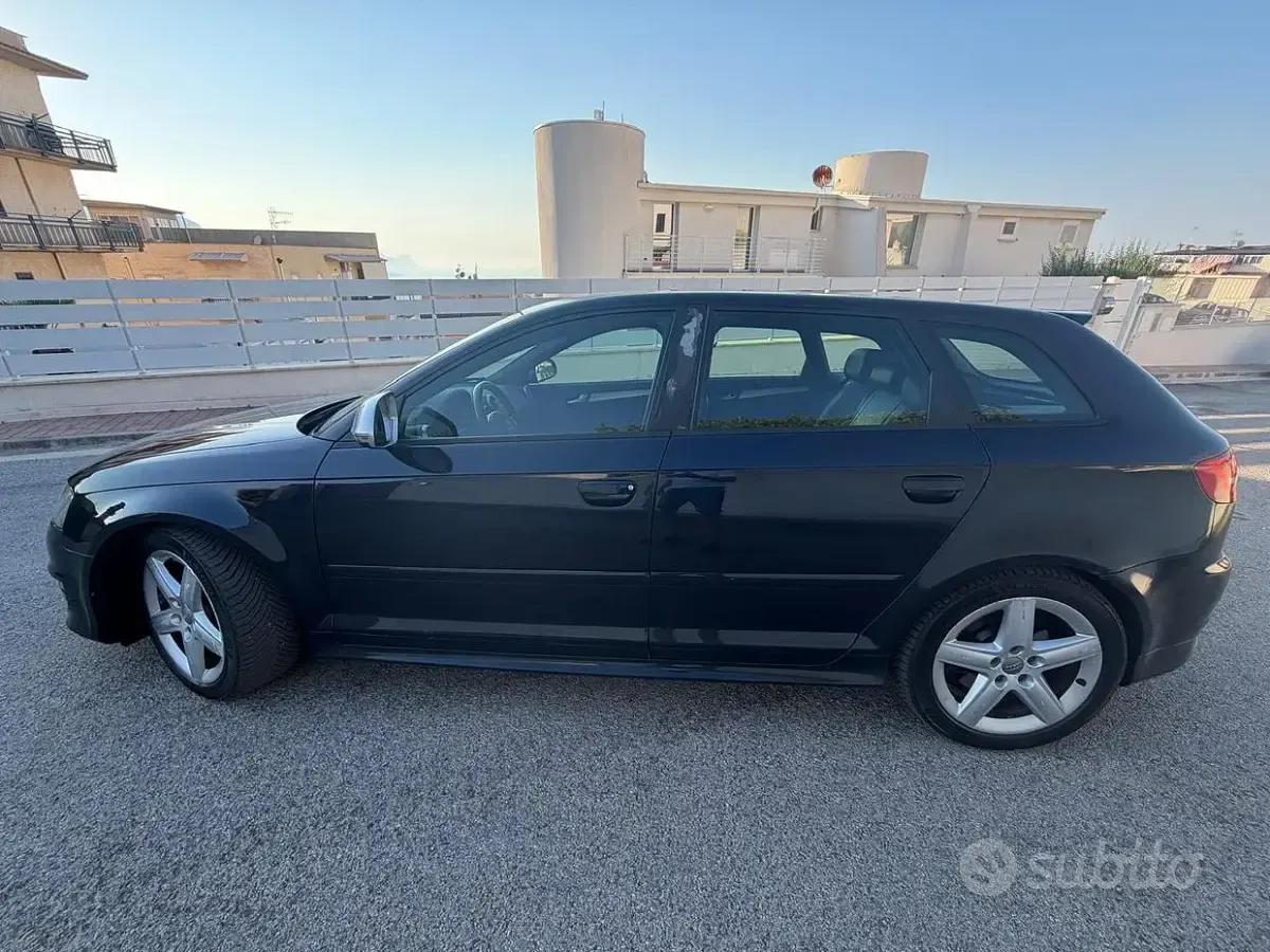 Usata Audi S3 265 CV (194 kW) 2009 Nero Utilitaria