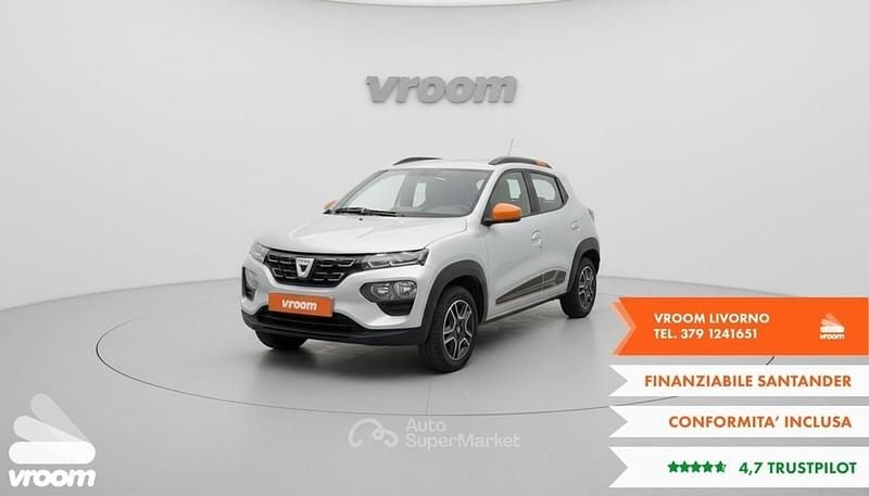 Usata Dacia Spring Comfort Plus 33 kW (45 CV) 2021 Grigio Utilitaria