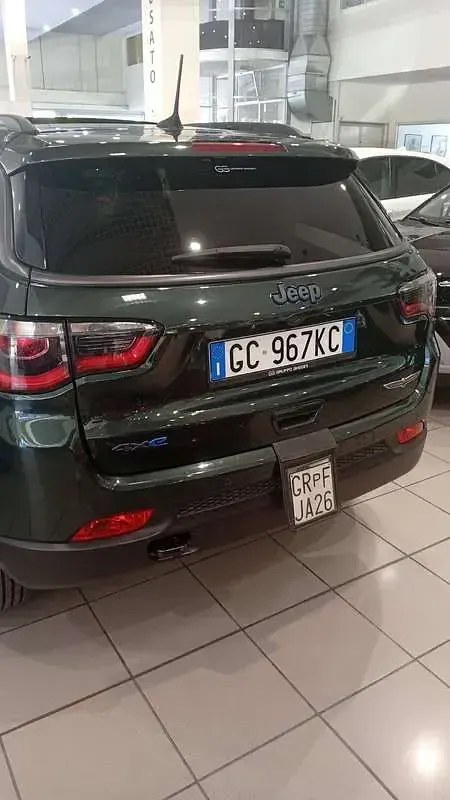 Usata Jeep Compass Trailhawk 179 CV (131 kW) 2020 Verde SUV