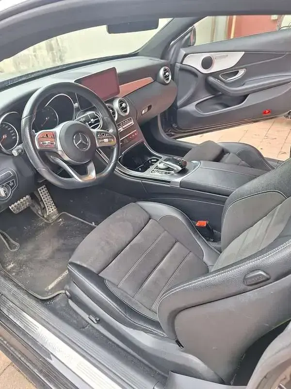 Usata Mercedes C220 194 CV (142 kW) 2021 Grigio Coupé
