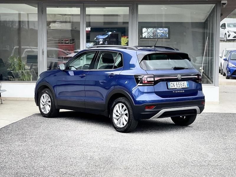 Usata VW T-Cross 95 CV (69 kW) 2023 Blu SUV