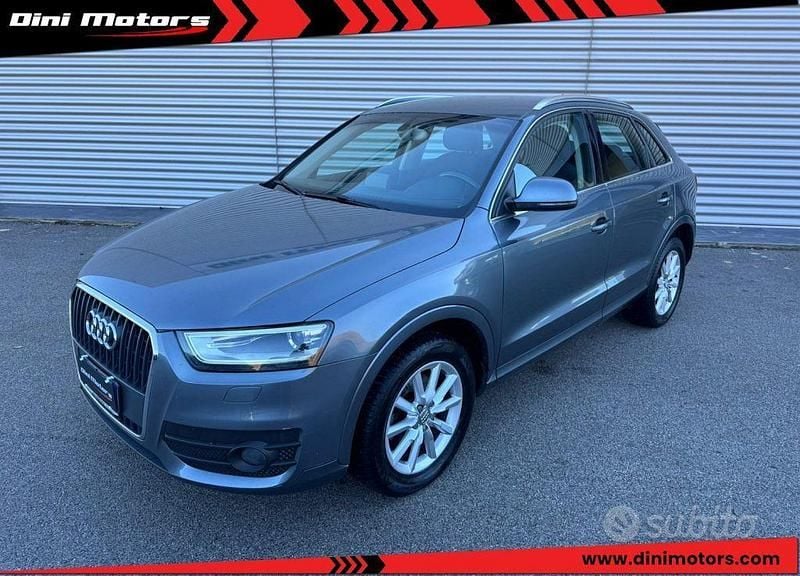 Usata Audi Q3 Advanced Plus 140 CV (102 kW) 2012 Grigio scuro SUV
