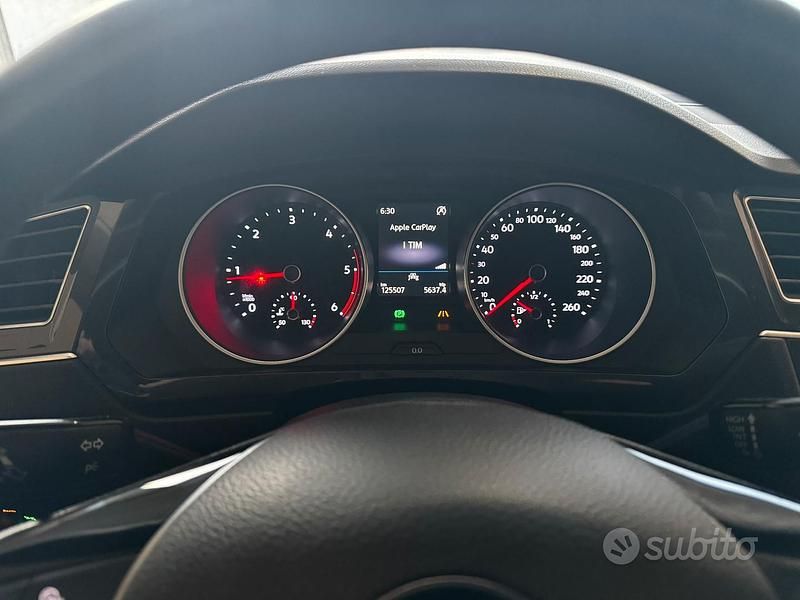 Usata VW Tiguan R-line 150 CV (110 kW) 2020 Bianco SUV