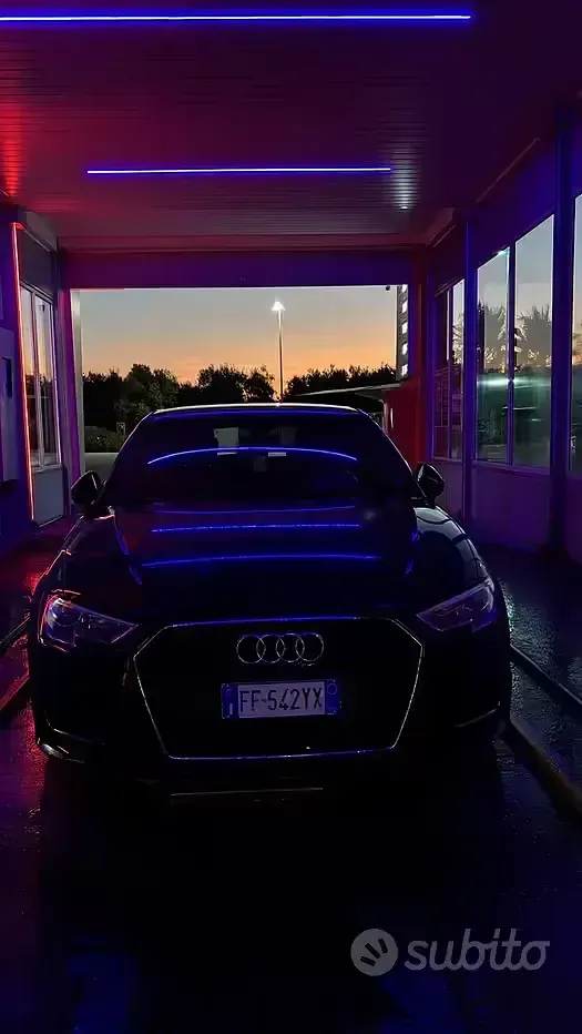 Usata Audi A3 Sport 150 CV (110 kW) 2016 Blu Berlina